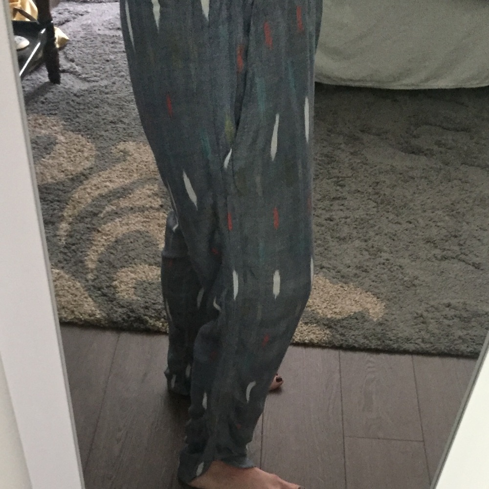 **SOLD** Faherty Loose Indigo Multicolored Pants - Picture 8 of 8